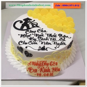 Bánh Sinh Nhật Tặng Bố - TL12